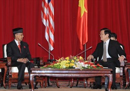 Quốc vương Malaysia thăm Việt Nam